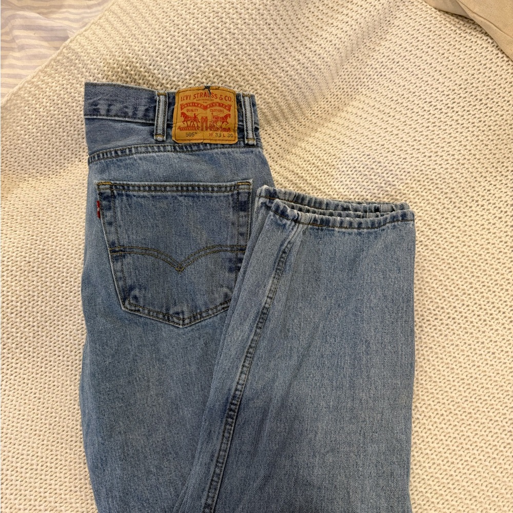 Levi's Men's Classic Light Blue Jeans